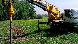 Заказать монтаж винтовых свай в Южноуральск - цена под ключ с доставкой от 1861 шт