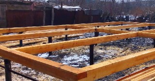 Пол на винтовых сваях Южноуральск цена от 15506 руб.
